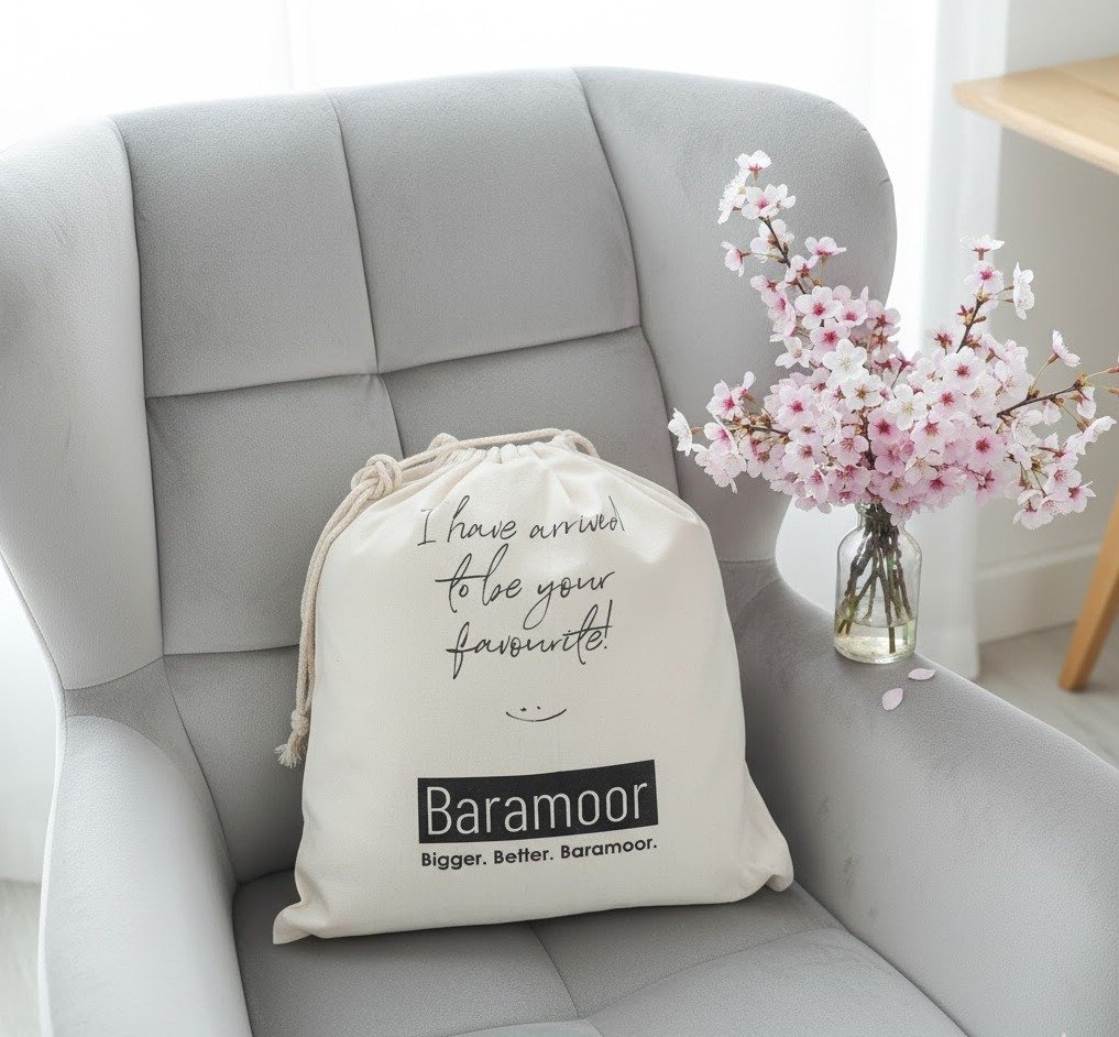 Geriausias žiemos draugas BARAMOOR džemperis-pledas "Strawberry" - Image 4