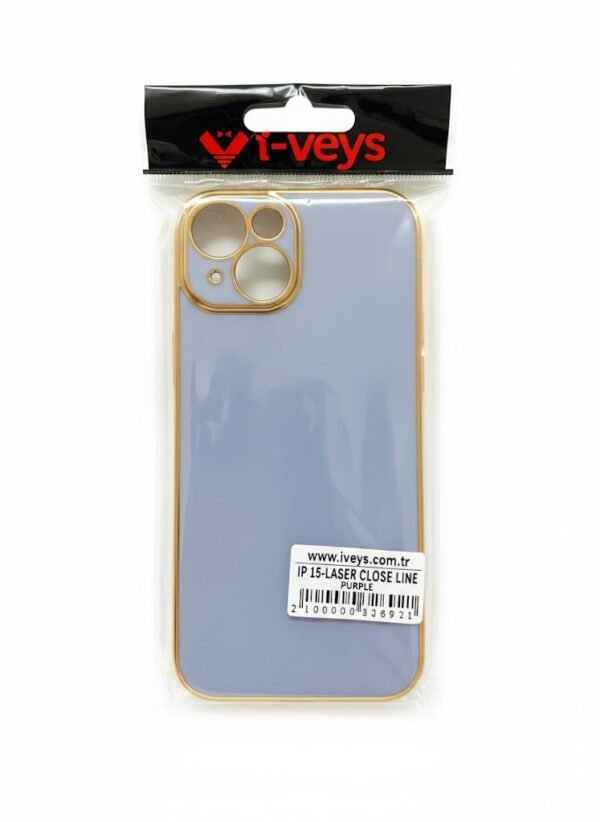 Telefono IPHONE 15 silikoninis-žydras (purple) dėkliukas