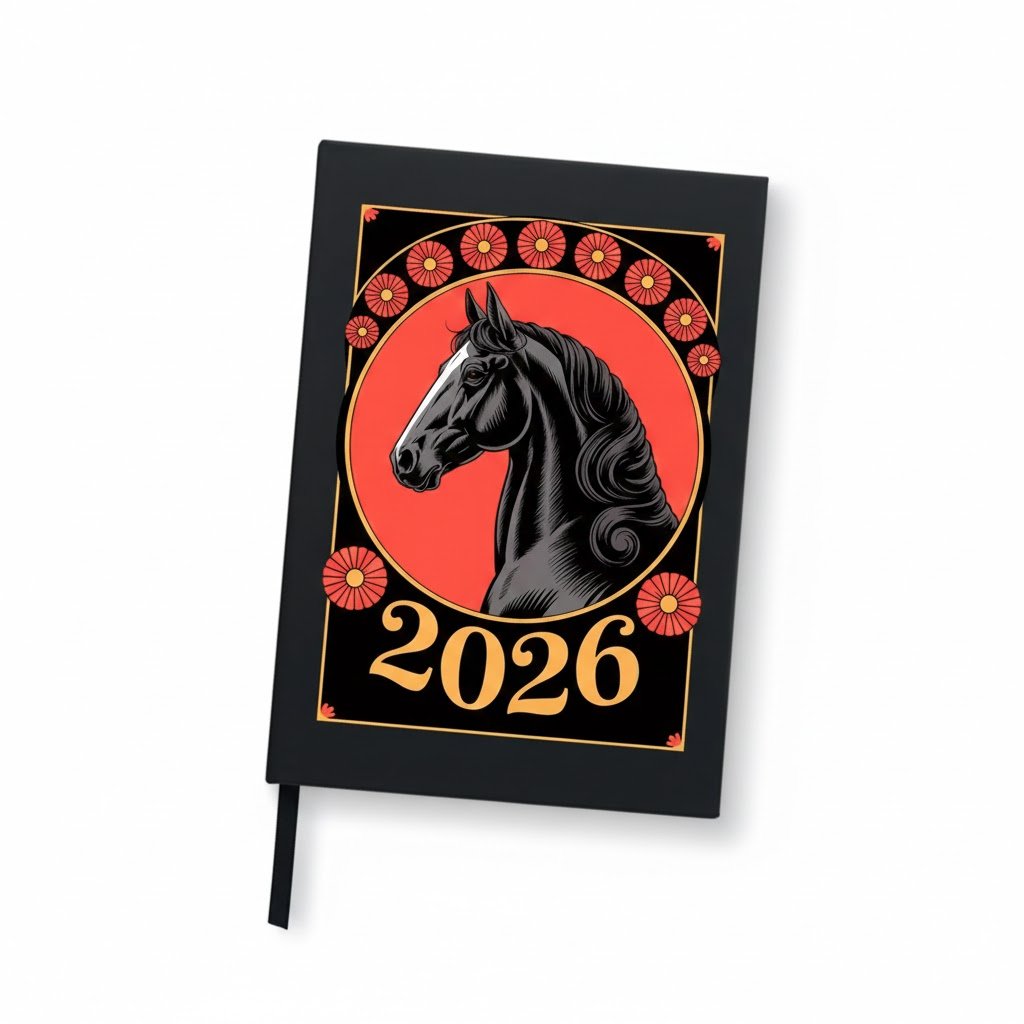 Darbo kalendorius "Ugninis Arklys 2026" (A5) - Image 2