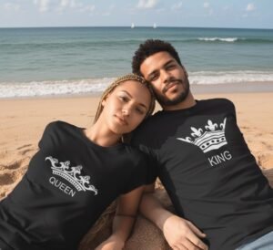 Marškinėlių rinkinys "Queen & King"